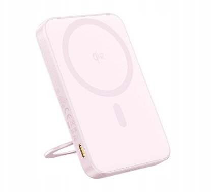 Attēls no Baseus PicoGo Qi2 5000mAh 20W róowy