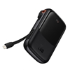 Picture of Baseus Powerbank 10000mAh 20W Baseus Qpow Pro Overseas Edition + USB C 3A Cable - Black