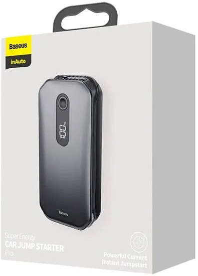 Picture of Baseus Rozrusznik samochodowy 1000A + Powerbank 3A 12000mAh + Latarka Baseus Super Energy Pro Car Jump Starter (CRJS03-01) czarny