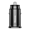 Picture of Baseus Square Car Charger / 2xUSB / QC3.0 / 5A / 30W