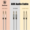 Picture of Baseus Universal Fluency Series AUX Audio Cable 1.2M WEBASEAUX-LA0R Rose Gold