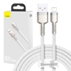 Picture of Baseus USB cable for Lightning Baseus Cafule, 2.4A, 2m (white)