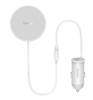 Picture of Baseus Wireless car charger with MagSafe 15W holder for air vent + USB Type C 25W White