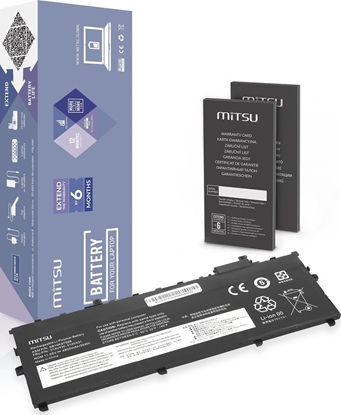 Изображение Bateria 01AV430 do Lenovo ThinkPad X1 Carbon 5 6 2017 2018 4800 mAh (55 Wh) 11.55V