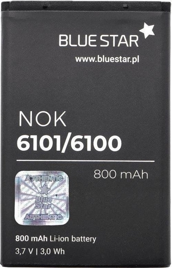 Picture of Bateria Blue Star BlueStar Battery Nokia X2 6300 Li-Ion 800 mAh Analog BL-4C