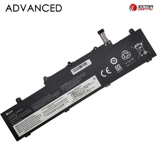 Изображение Bateria Extra Digital Neiojamo kompiuterio baterija LENOVO L19C3PD5, 4650mAh, Extra Digital Advanced