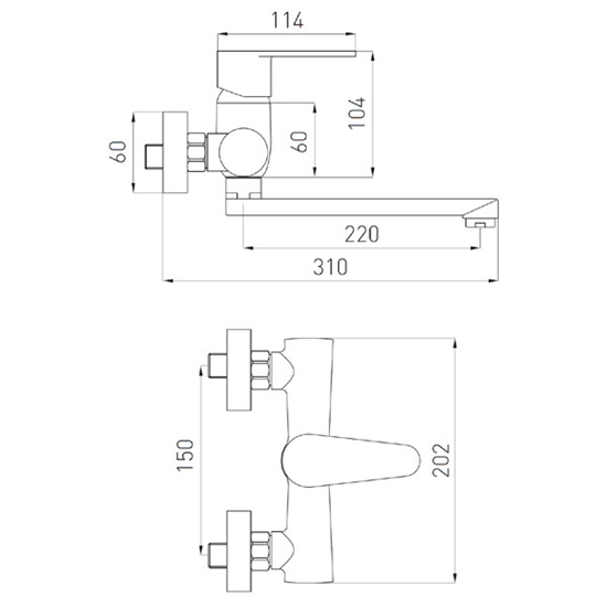 Picture of Bateria kuchenna Ferro Algeo cienna chrom (BAG5)