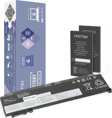 Изображение Bateria Movano bateria mitsu Lenovo Thinkpad T460s, T470s - przednia bateria