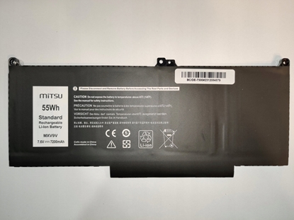 Picture of Bateria MXV9V do Dell Latitude 5300 5310 7300 7400 7200 mAh (55 Wh) 7.6V (7.4V)