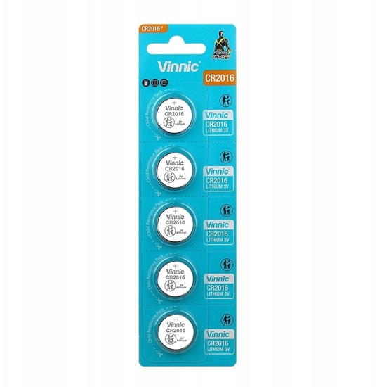 Picture of Baterie litowe CR2025 Vinnic 5 szt. [N]