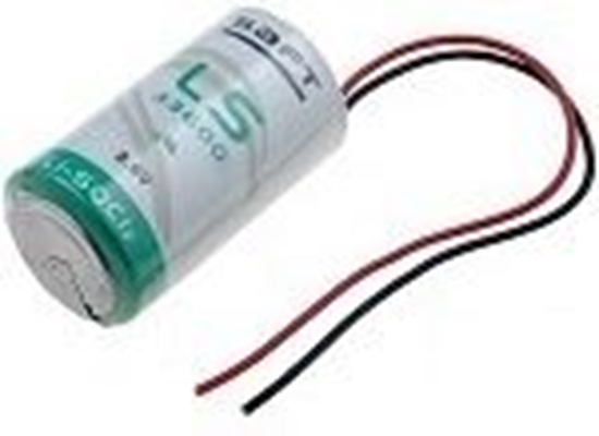 Изображение Baterija litija ''D'' tipa, 3,6V DC ar vadiņiem