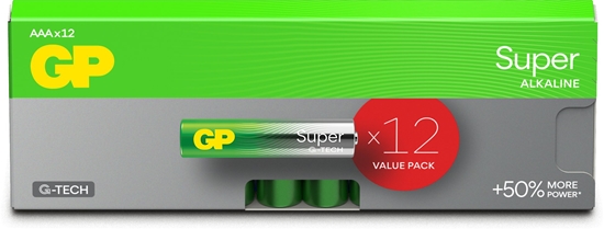 Picture of BATTERIES SUPER ALKALINE AAA 1.5V 12PCE
