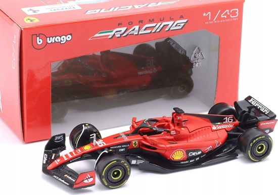 Picture of Bburago Ferrari Racing 2023 Season #16 Leclerc BBURAGO