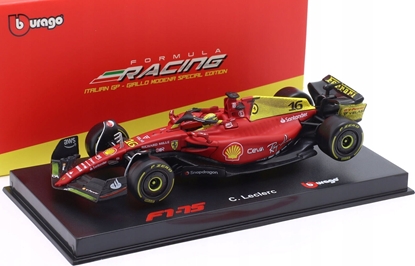 Picture of Bburago Ferrari Racing F1-75 Italian GP 2022 #16 BBURAGO
