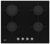 Picture of Beko HILG 64220 S Black Built-in Gas 4 zone(s)