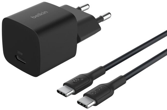 Picture of Belkin BOOST Charge 25W USB-C bl Cha.PD/PPS 1m C. WCA012kq1MBK-B6
