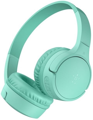 Picture of Belkin Soundform Mini BT On-Ear Kids HP. USB-C mint AUD002hqMNV3