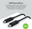 Attēls no Belkin Thunderbolt 4-Cable USB-C passiv 40Gb 100W 1m INZ003bt1MBK