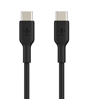 Picture of Belkin USB-C/USB-C Cable 1m coated, black CAB004bt1MBK