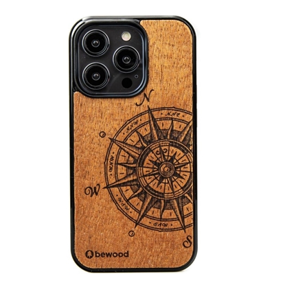 Attēls no Bewood Traveler Merbau wooden case for iPhone 15 P