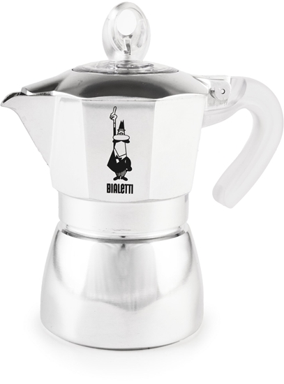 Picture of Bialetti Dama Pure Ice Kawiarka moka 0,18 l Metaliczny