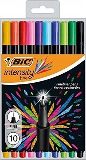 Изображение Bic Cienkopisy Intensity fine mix ast etui 10 kolorów