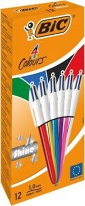 Picture of Bic Dugopis 4 Colours Shine (12szt) BIC