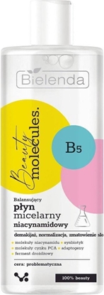 Attēls no Bielenda Beauty Molecules Balansujcy pyn micelarny niacynamidowy 500ml
