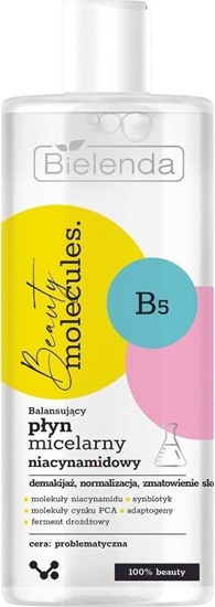 Picture of Bielenda Beauty Molecules Balansujcy pyn micelarny niacynamidowy 500ml