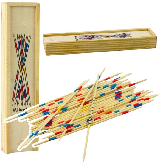 Picture of Bierki drewniane Mikado 41el