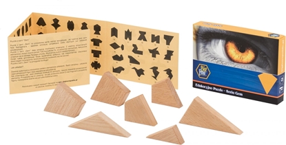 Attēls no Big Fun Republic Edukacyjne Puzzle - seria Gem