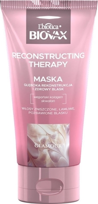 Attēls no BIOVAX BIOVAX Glamour Reconstructing Therapy maska do wosów 150ml