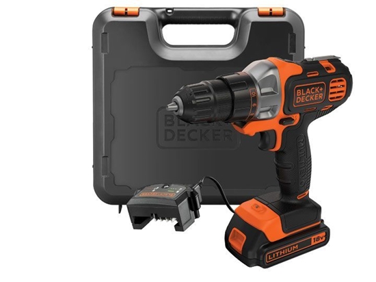 Picture of BLACK & DECKER | Cordless Multievo Drill Driver | MT218K-QW | 18 V | 1.5 Ah | Lithium