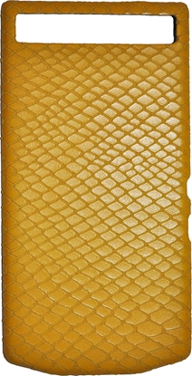 Picture of Blackberry Etui Porsche Design Leather Battery Door Cover P9982 python yellow