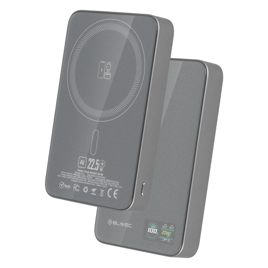 Picture of Blavec Power Bank 10000mAh BJ-04 Slim 13,5mm - Typ