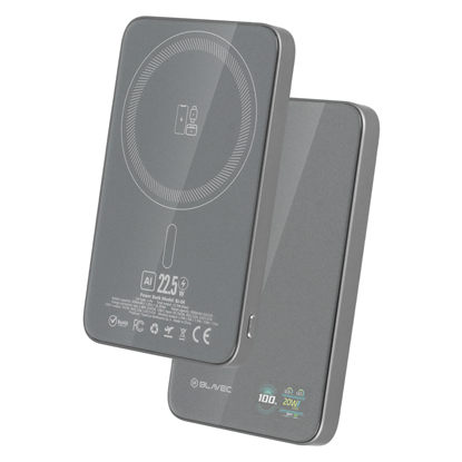 Attēls no Blavec Power Bank 5000mAh BJ-04 Ultra Slim 7,8mm -