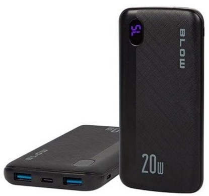 Attēls no PowerBank 20WPB10B QC 20W 10000mAh Czarny 