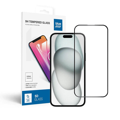 Picture of Blue Star 5D aizsargstikls pilnam ekrānam Apple iP