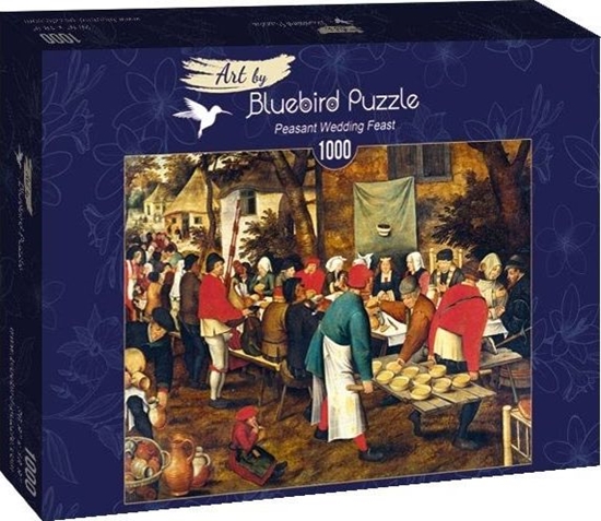 Изображение Bluebird Puzzle Puzzle 1000 Chopskie wesele, Brueghel