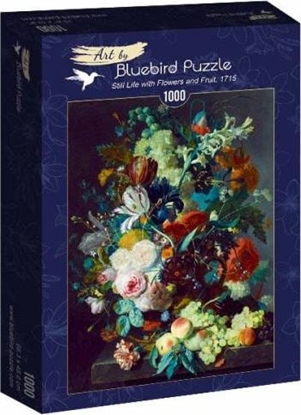 Attēls no Bluebird Puzzle Puzzle 1000 Martwa natura z kwiatami i owocami