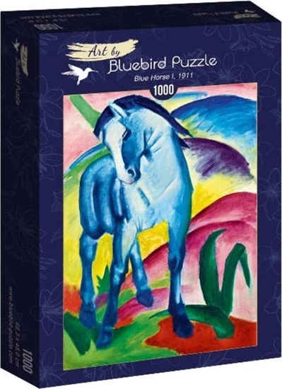 Picture of Bluebird Puzzle Puzzle 1000 Niebieski ko, Franz Marc 1911