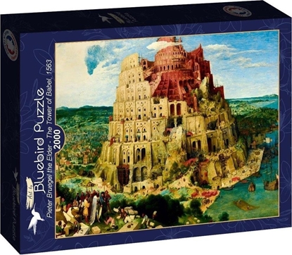 Attēls no Bluebird Puzzle Puzzle 2000 Wiea Babel, Piotr Brueghel, 1563