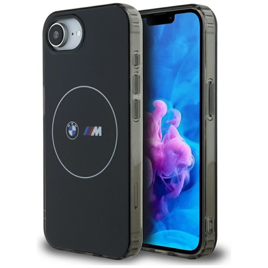 Изображение BMW IML Metal White Circle MagSafe Back Case for Apple iPhone 16e