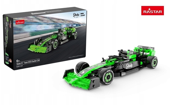 Picture of Bolid 1:24 Stake F1 Team KICK Sauber C44 Klocki Zielony RASTAR EDUKAMP