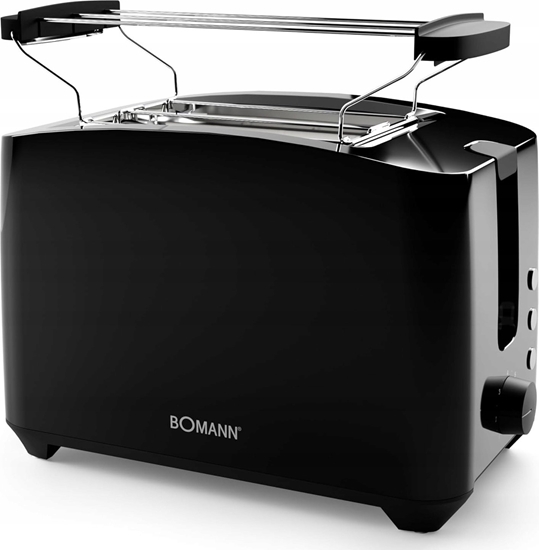 Picture of Bomann TA 6065 CB black 2 Slice Toaster