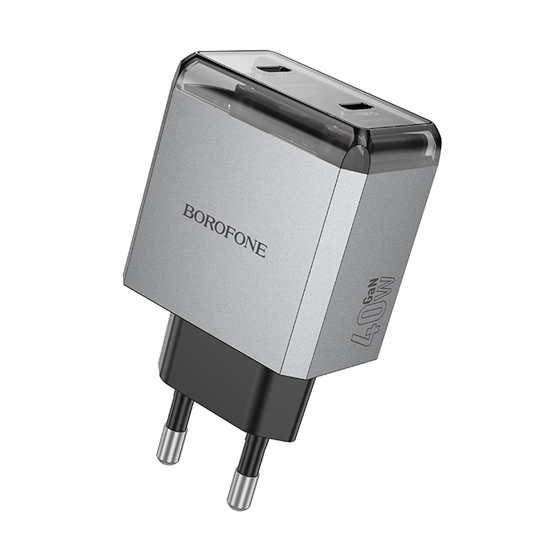 Изображение Borofone Wall charger BN21 Lena - 2xType C - PD 40