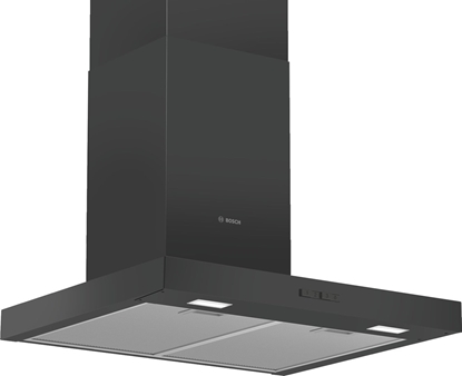 Изображение Bosch Serie 2 DWB66BC60 cooker hood Wall-mounted Black 621 m³/h B