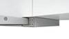 Picture of Bosch Serie 4 DFT63AC50 cooker hood Semi built-in (pull out) Silver 360 m³/h