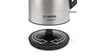 Изображение Bosch TWK3P420 electric kettle 1.7 L 2400 W Black, Stainless steel