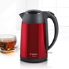 Picture of Bosch TWK3P424 electric kettle 1.7 L 2400 W Grey, Red